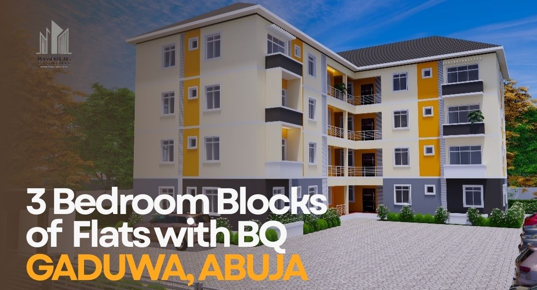 3 Bedroom block of flat....with BQ located at Gaduwa, Abuja
