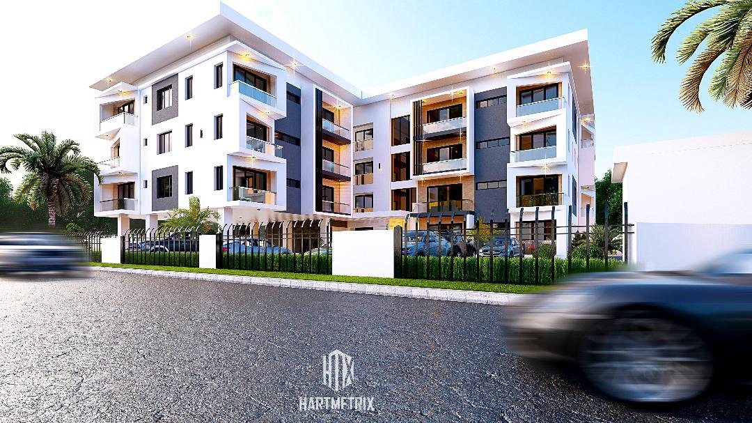 3 Bedroom block of flats with BQ